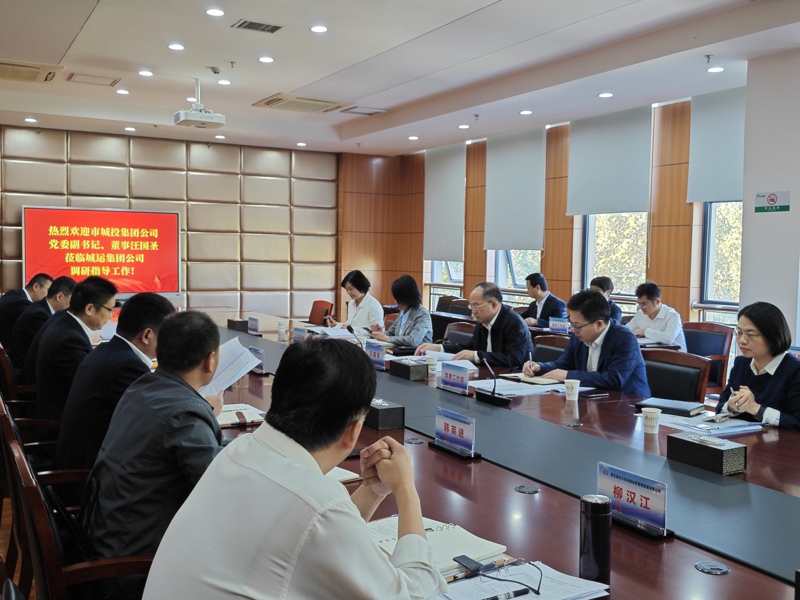 市城投集團(tuán)公司黨委副書(shū)記、董事汪國(guó)圣調(diào)研城...